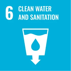 Sürdürülebilirlik 4 Sustainable Development Goal 06CleanWaterSanitation.svg